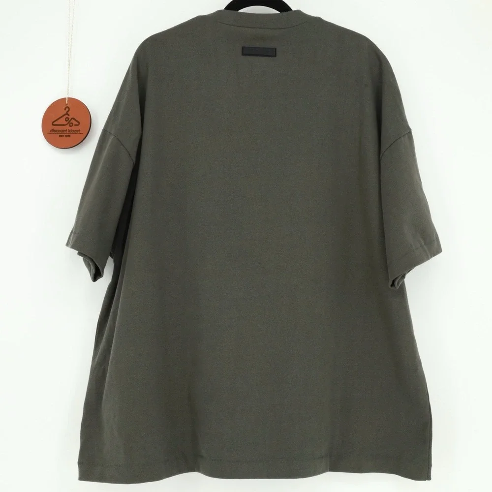 Fear Of God Essentials Shirt Mens Medium Oversized‎ Short Sleeve Tee Streetwear